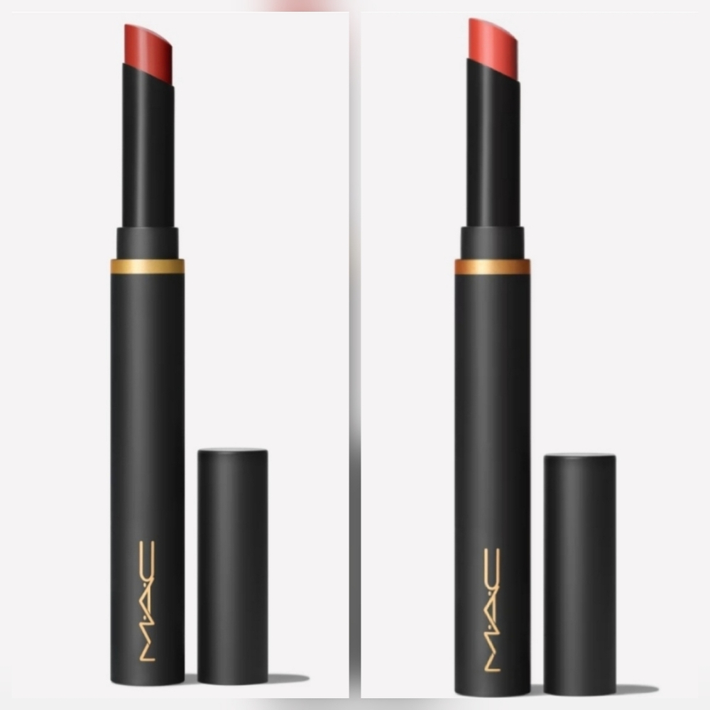 MAC POWDER KISS VELVET BLUR SLIM STICK In shades 877 & 893